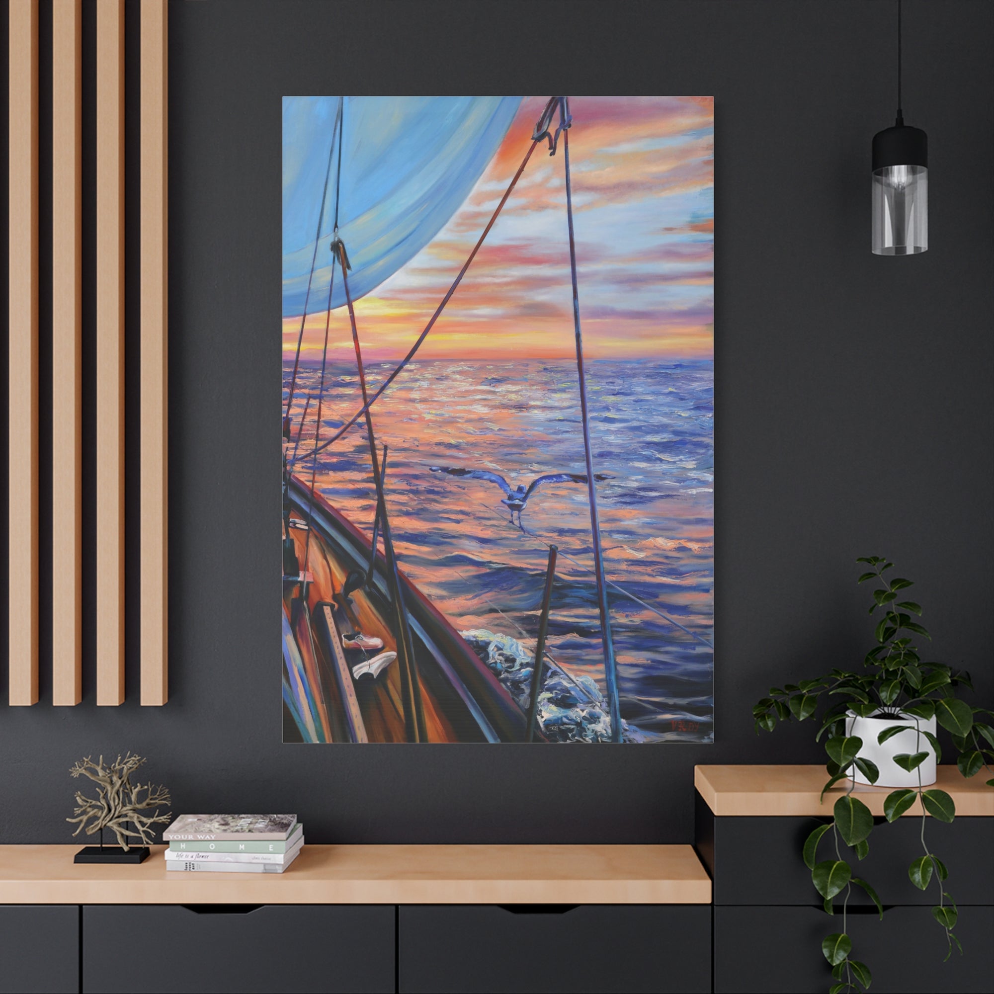 Sailing into the Sunset