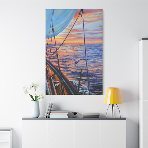 Sailing into the Sunset
