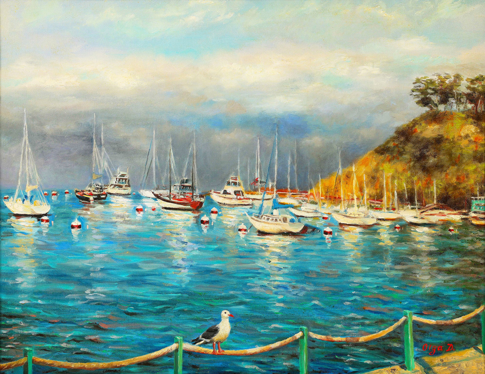 ,, Avalon Harbor ,,     Olga D.