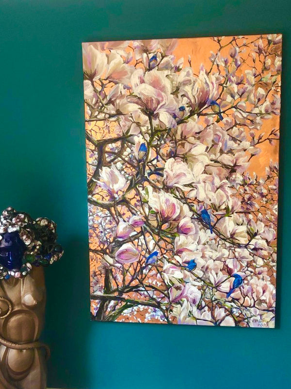 Blue Bird Magnolia.     Victoria Verdy