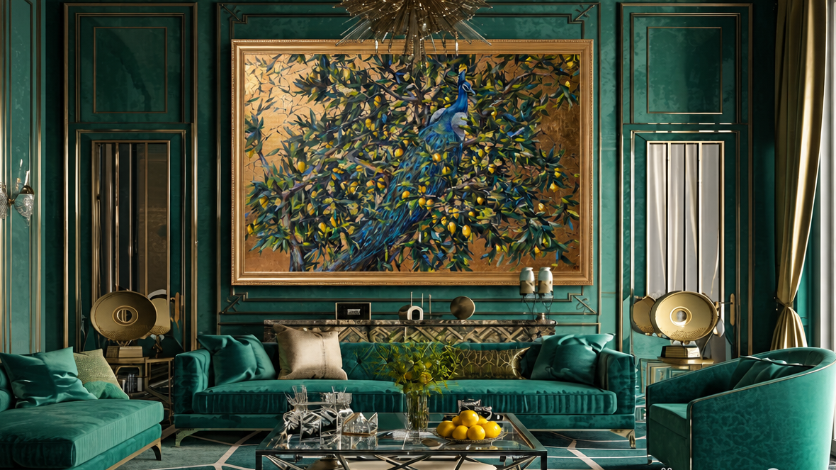 Exquisite Peacock.     Victoria Verdy