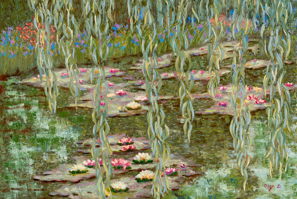 Waterlily Pond.     Olga D.