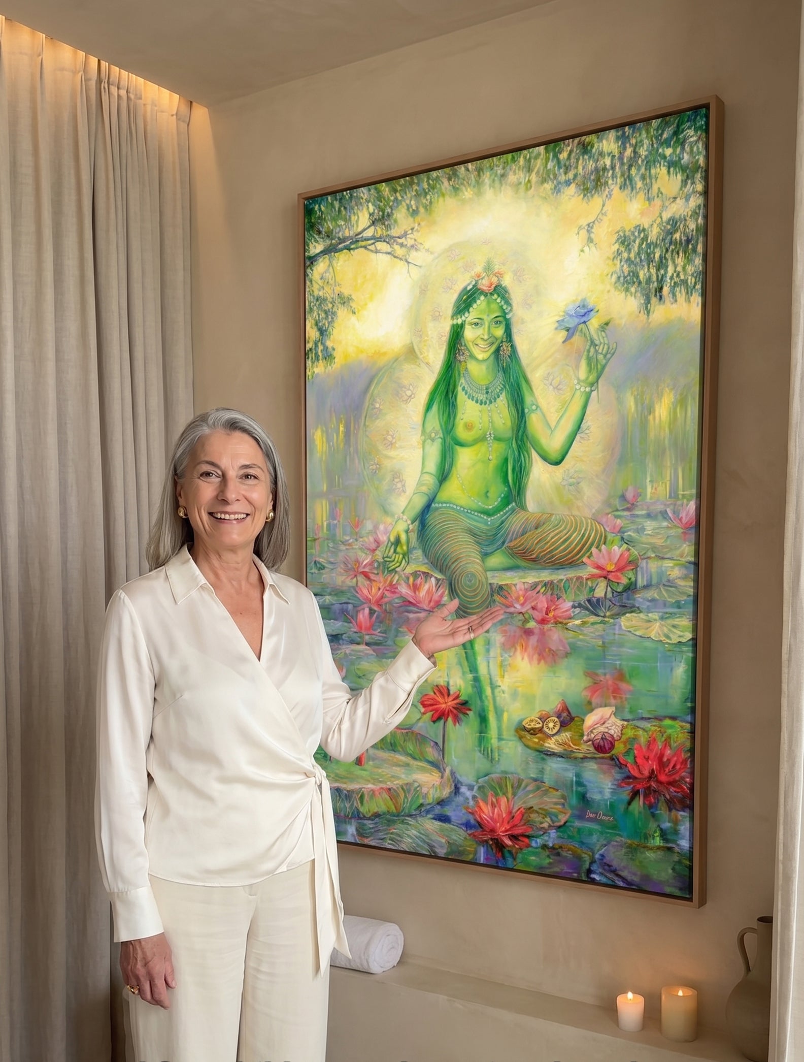 Green Tara.     Deva Oksana