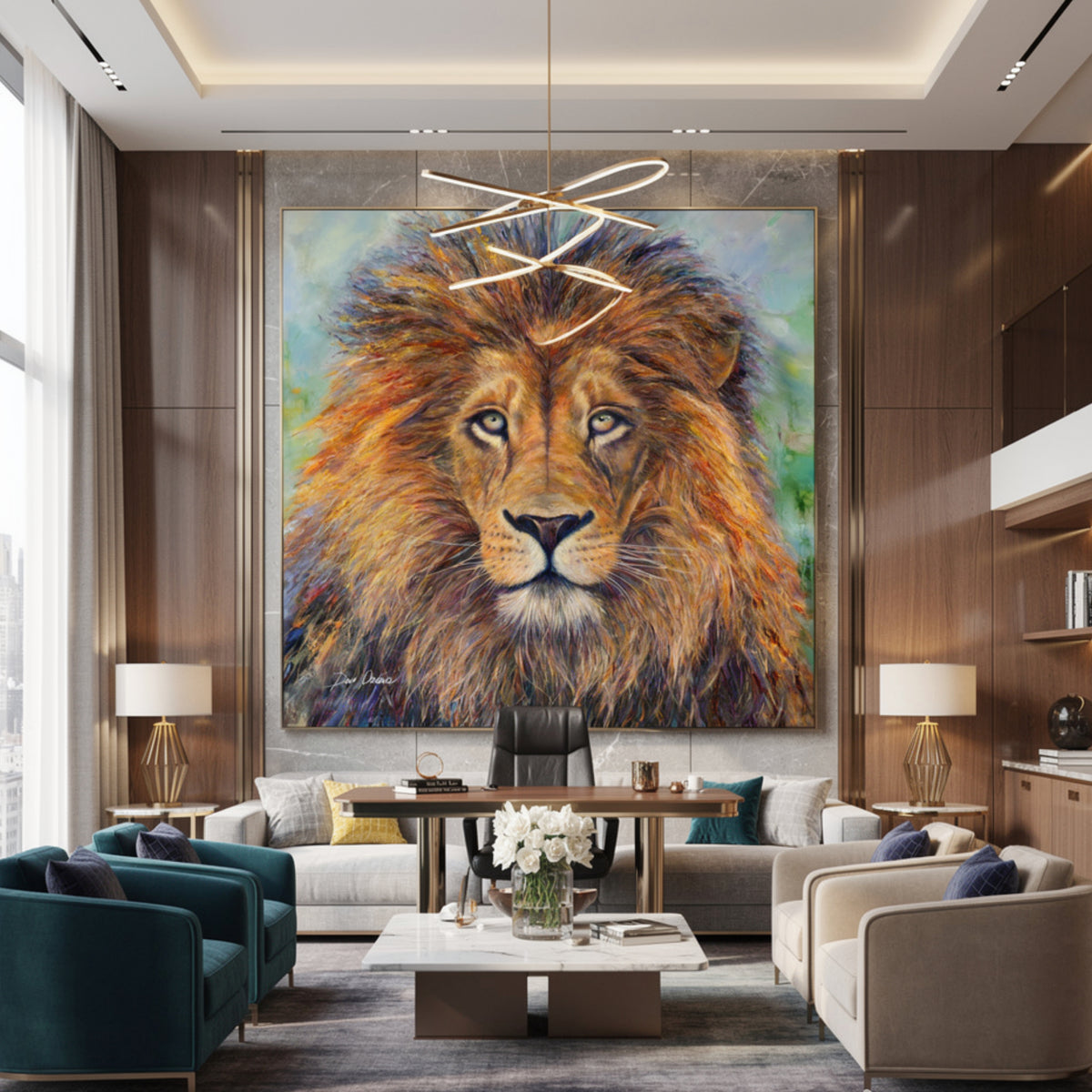Lion Royal.     Deva Oksana