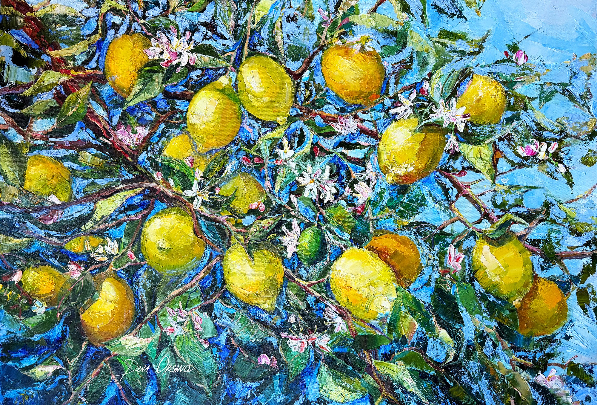 Sorrento Lemons.  Deva Oksana