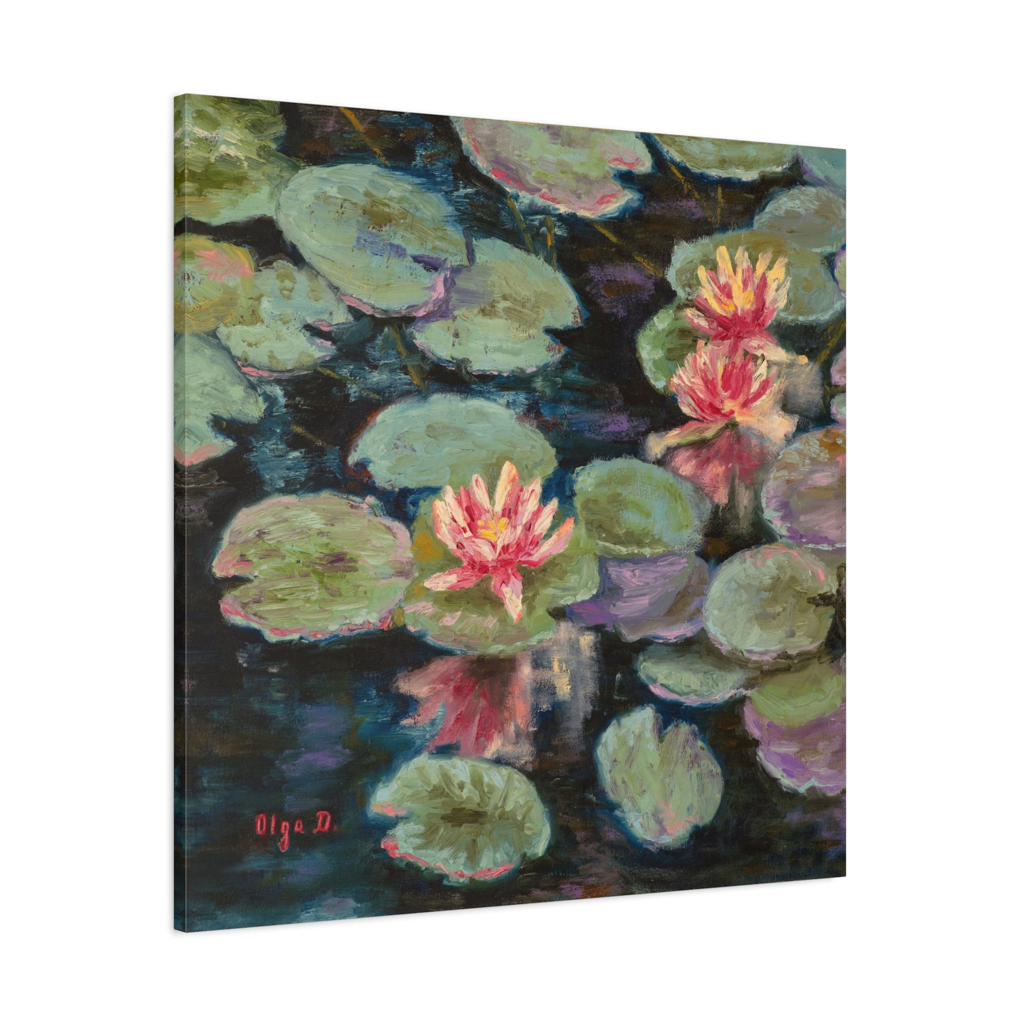 Water Lilies.     Olga D.