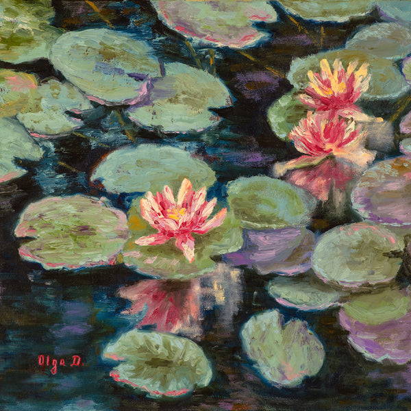 Water Lilies.     Olga D.