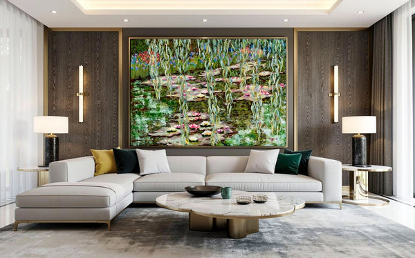 Waterlily Pond.     Olga D.