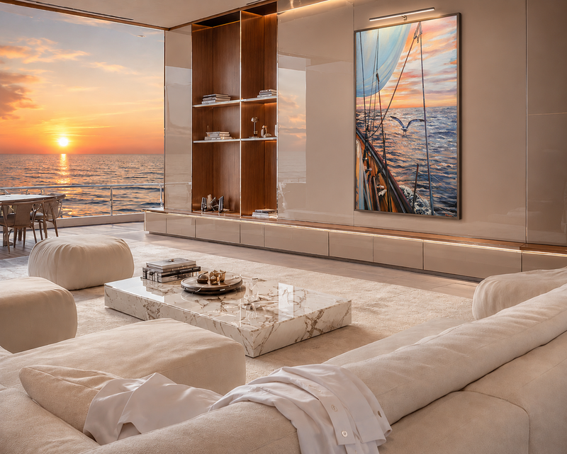 Sailing into the Sunset.  Victoria Verdy